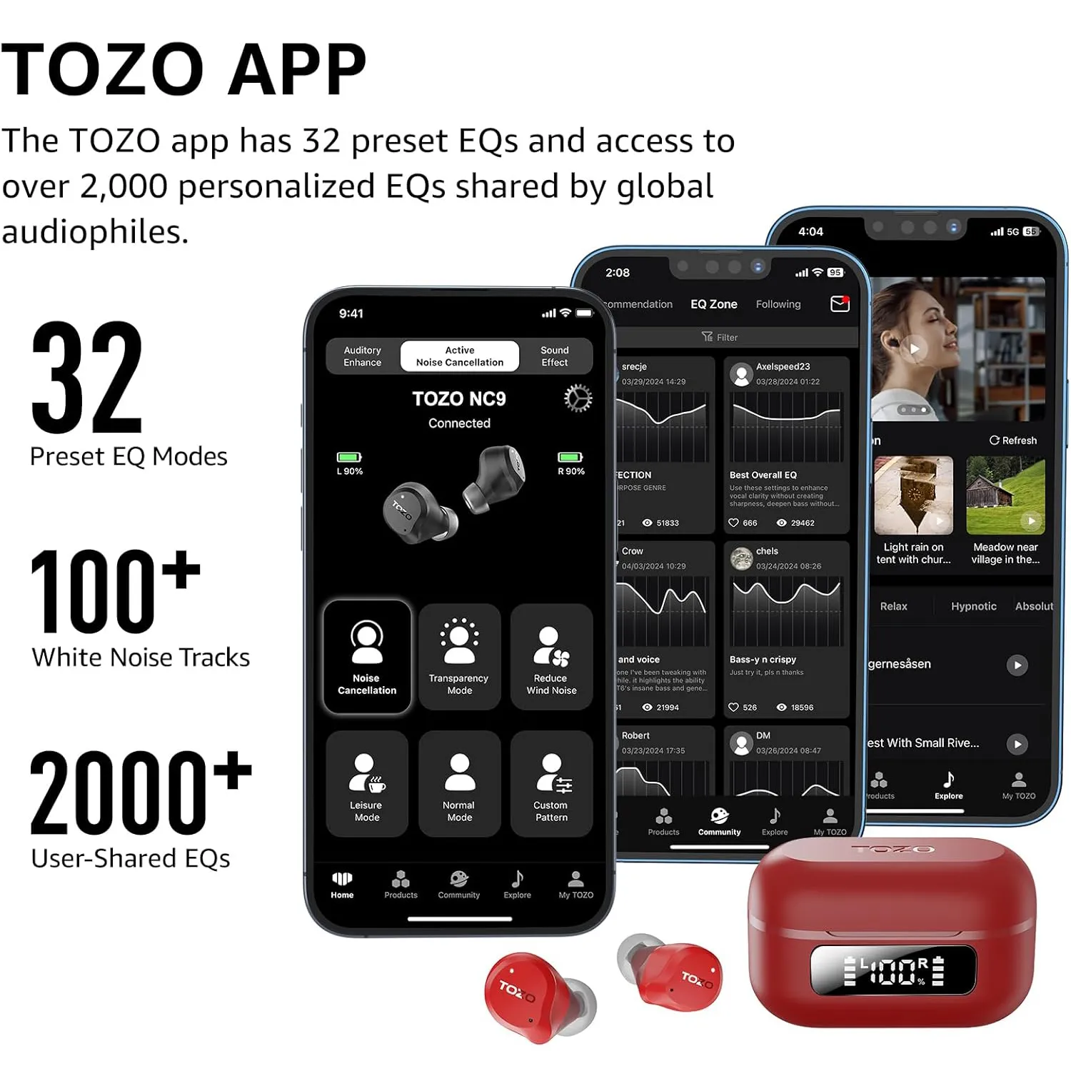 TOZO NC9 Upgraded Wireless Earbuds - Image 23