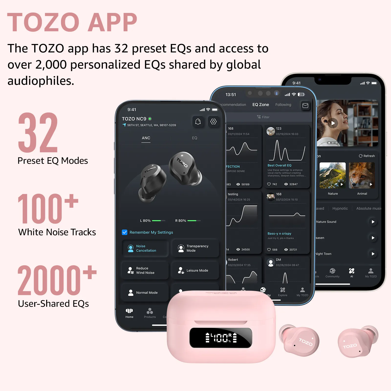 TOZO NC9 Upgraded Wireless Earbuds - Image 34