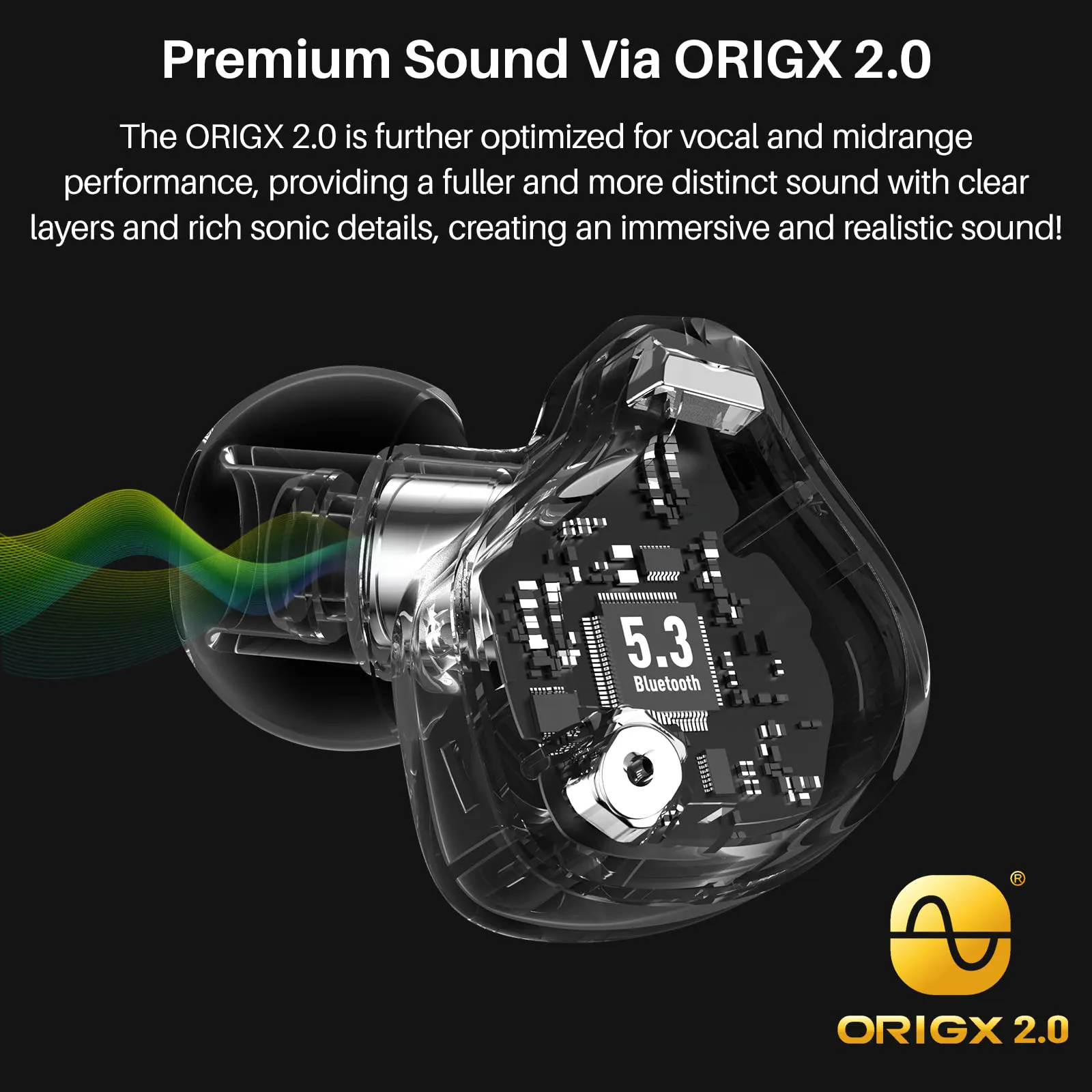 TOZO T18 Crystal Buds - Image 3