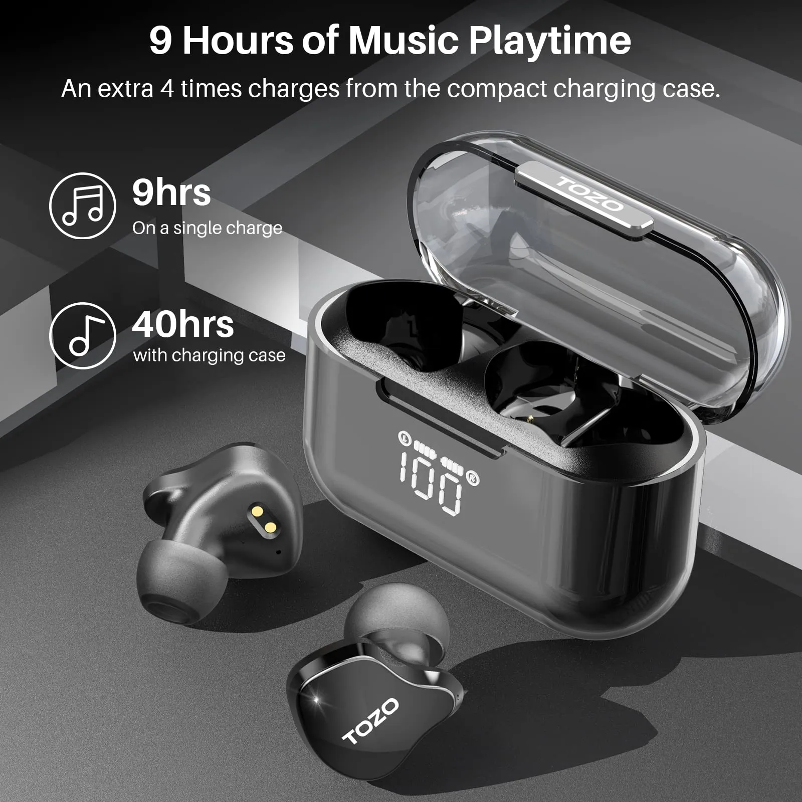 TOZO T18 Crystal Buds - Image 5