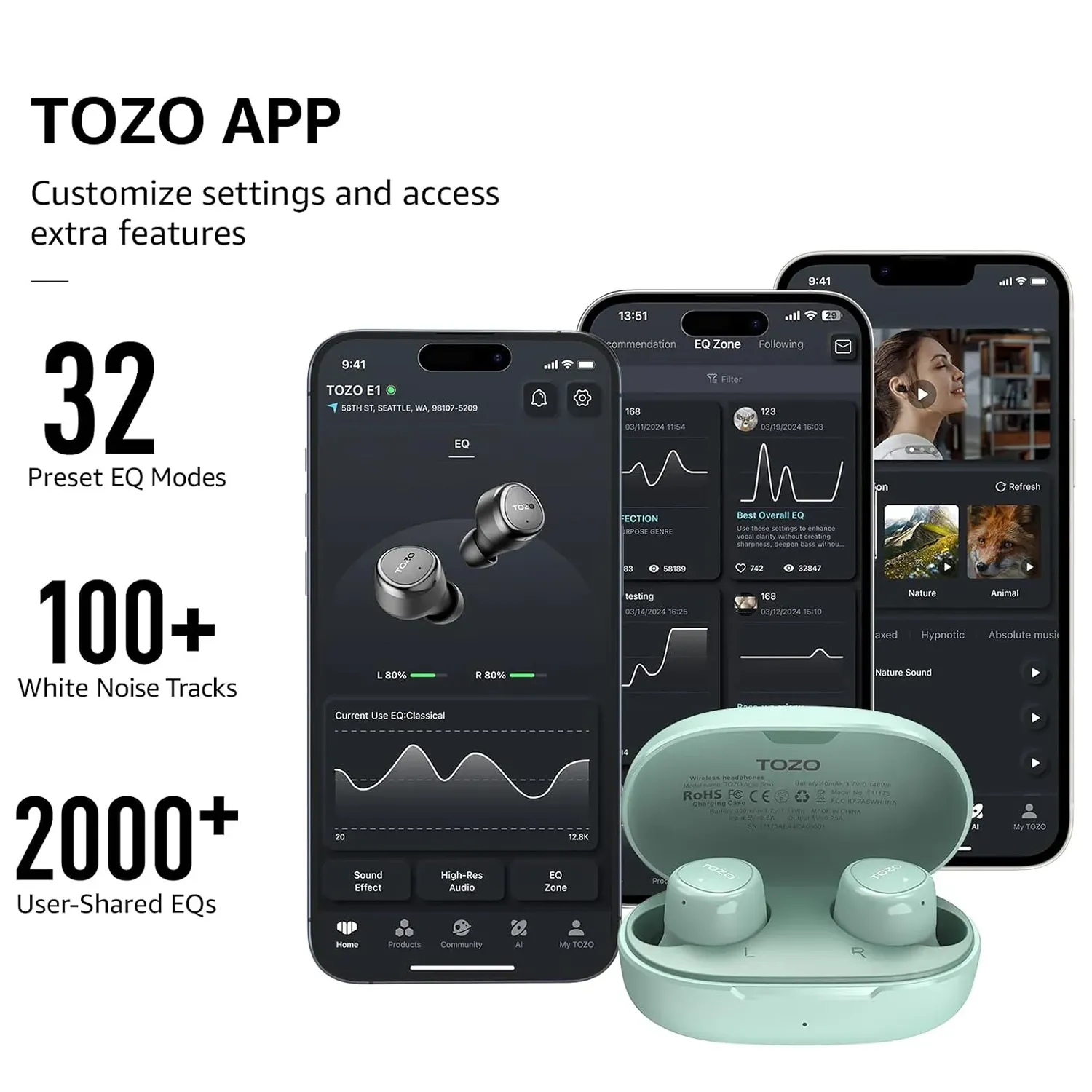 TOZO E1 - Image 17