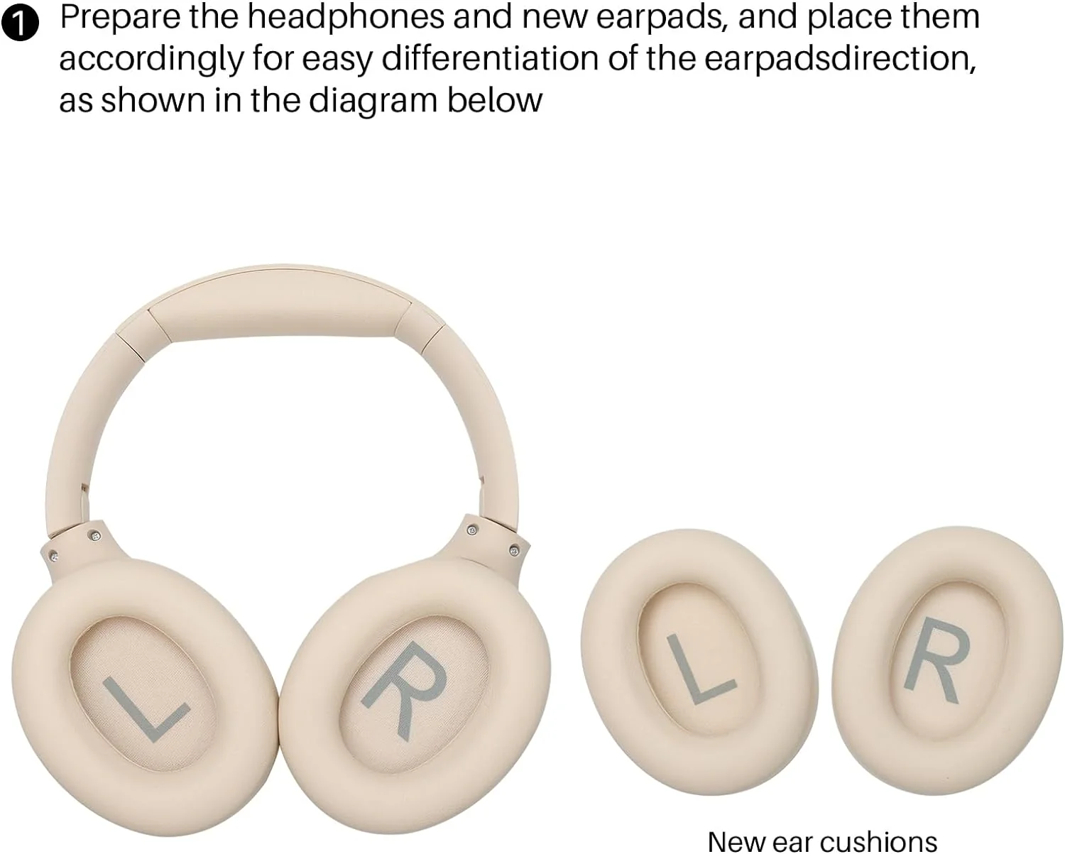 HT2 Replacement Ear Pads Khaki - Image 2