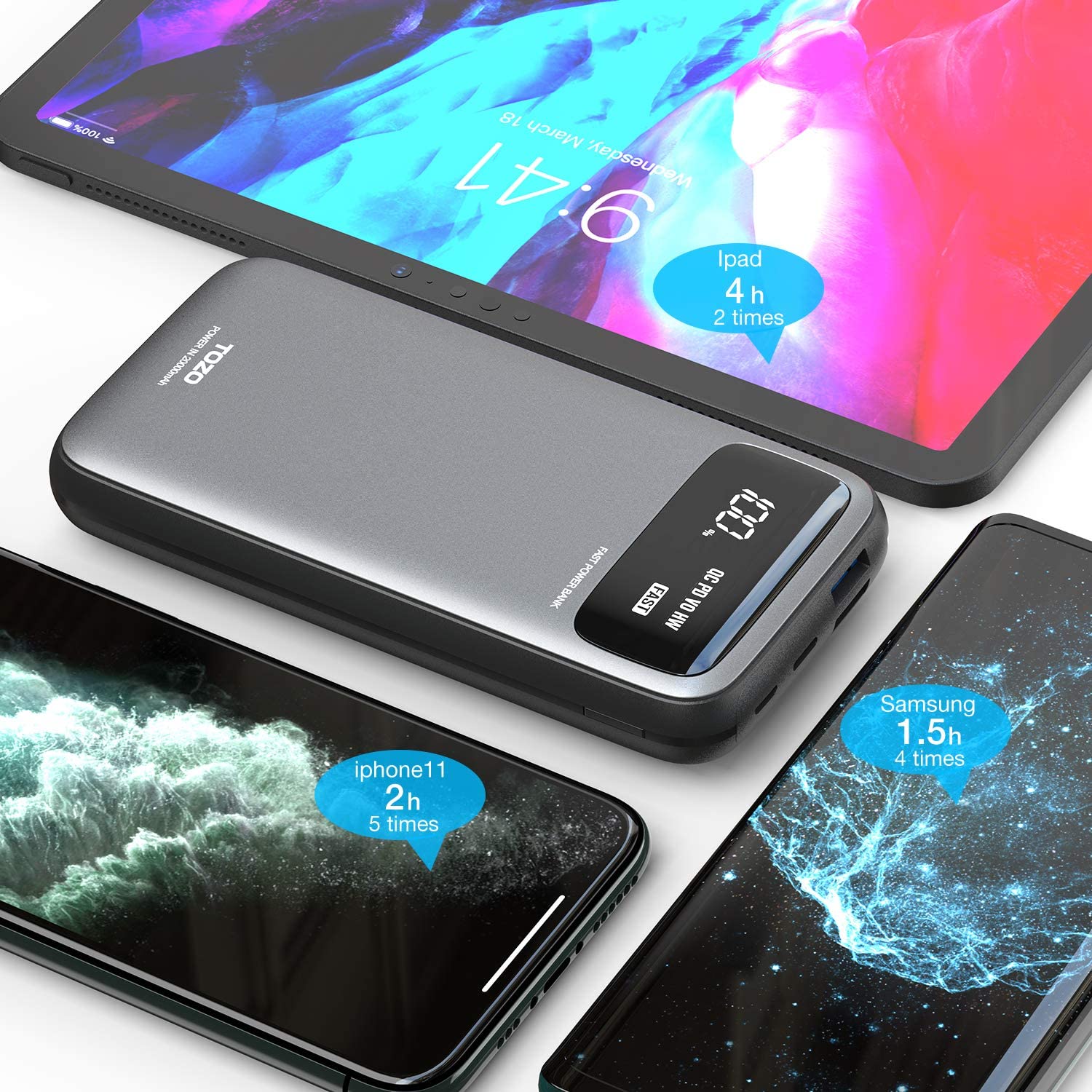 TOZO PB2 Power Bank - Image 5