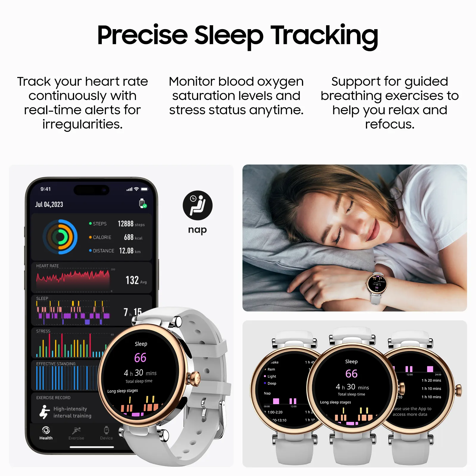 TOZO S8 Aura Smartwatch - Image 6
