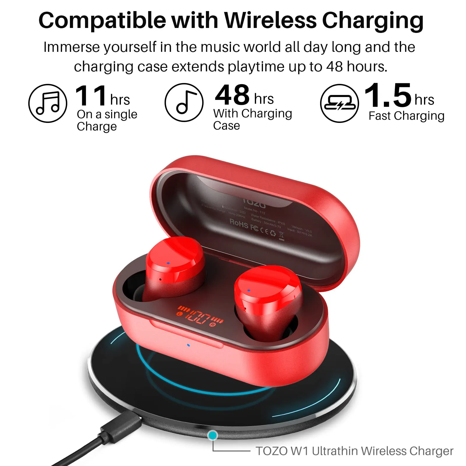 TOZO T12 - Image 17