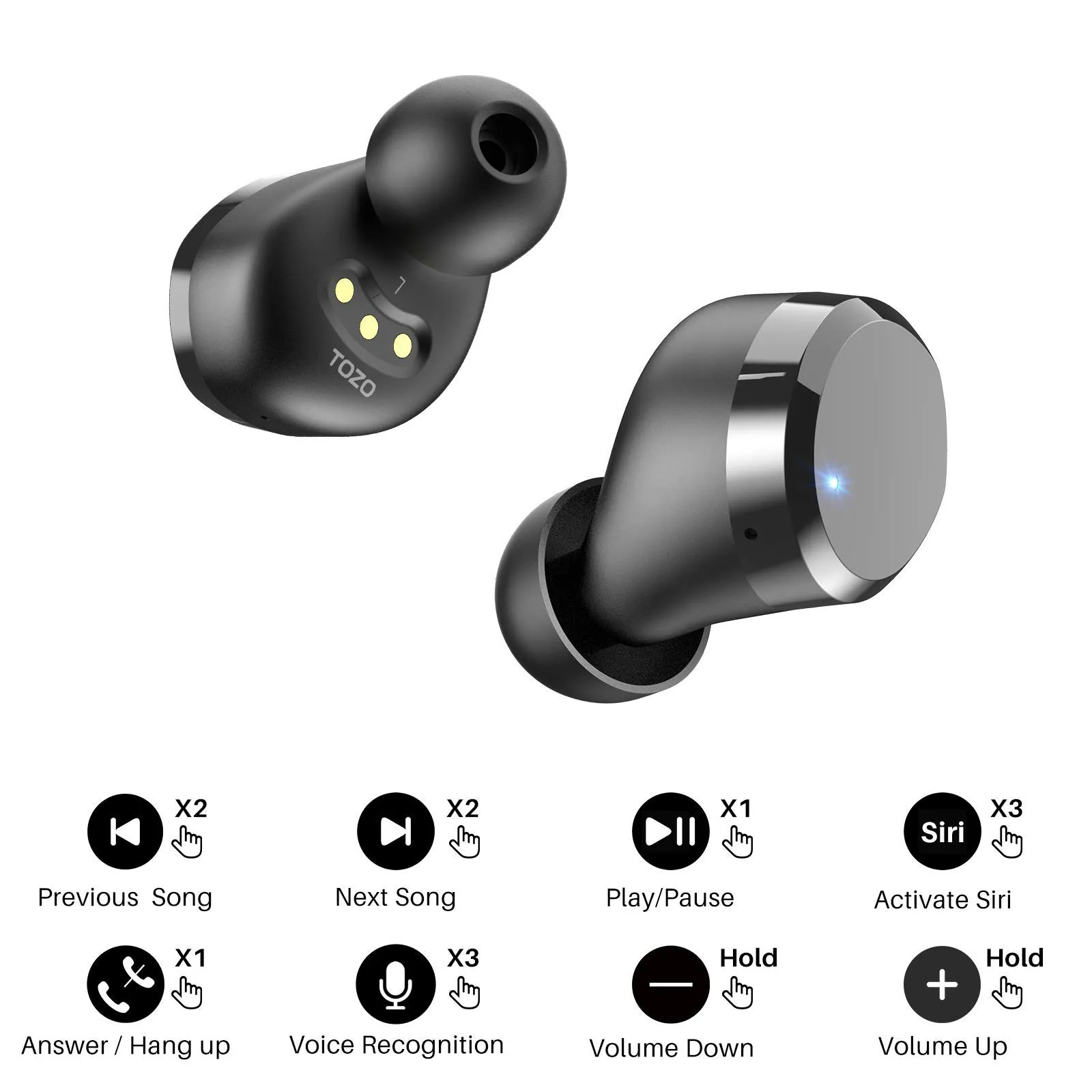 TOZO T12 - Image 6