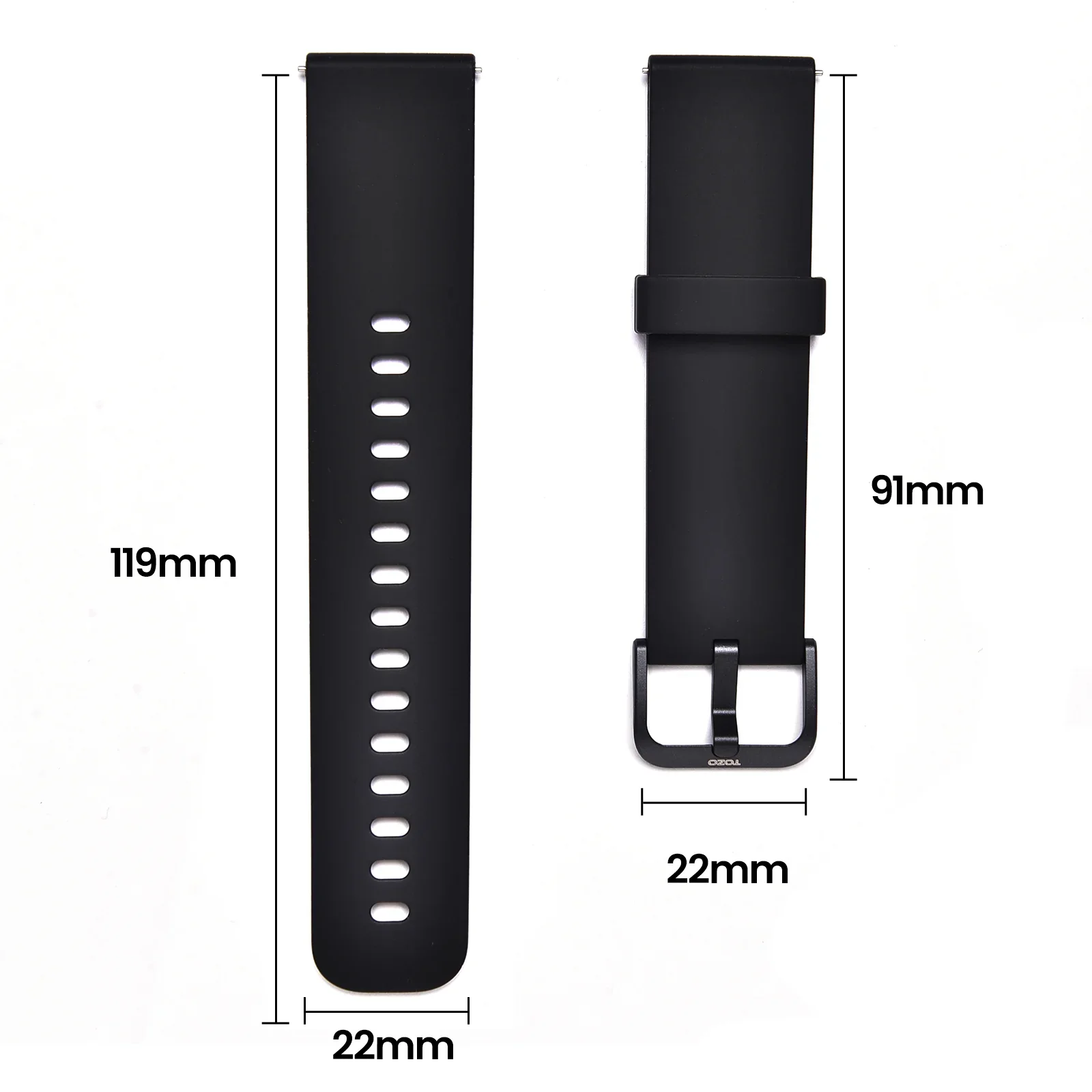 TOZO S2 Mini Smart Watch Strap - Image 2