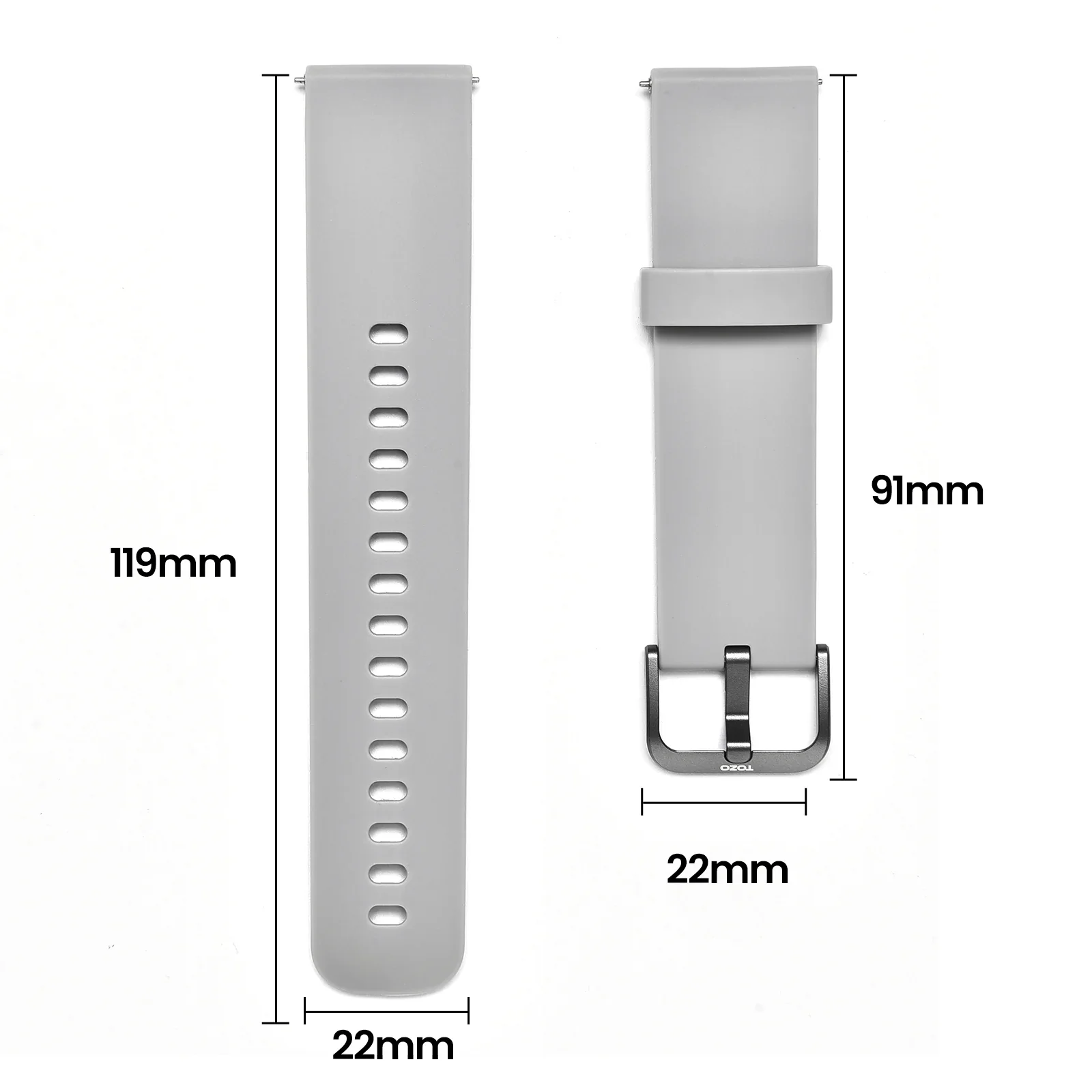 TOZO S2 Mini Smart Watch Strap - Image 6