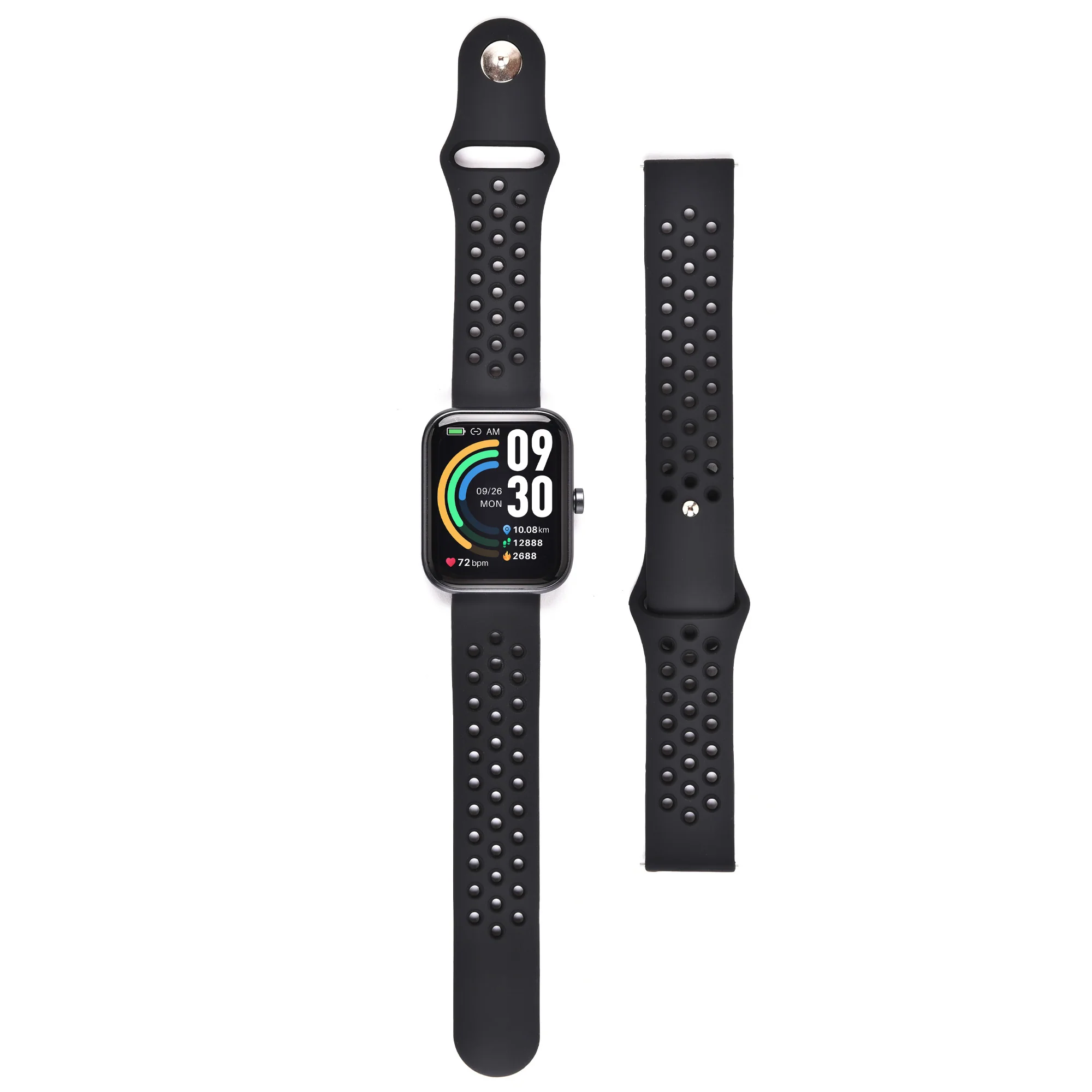 TOZO S3 Smart Watch Perforated Breathable Strap - Image 3
