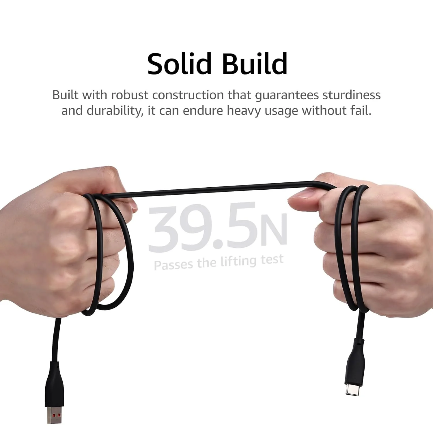 TOZO USB-C to USB-A Charging Cable - Image 6