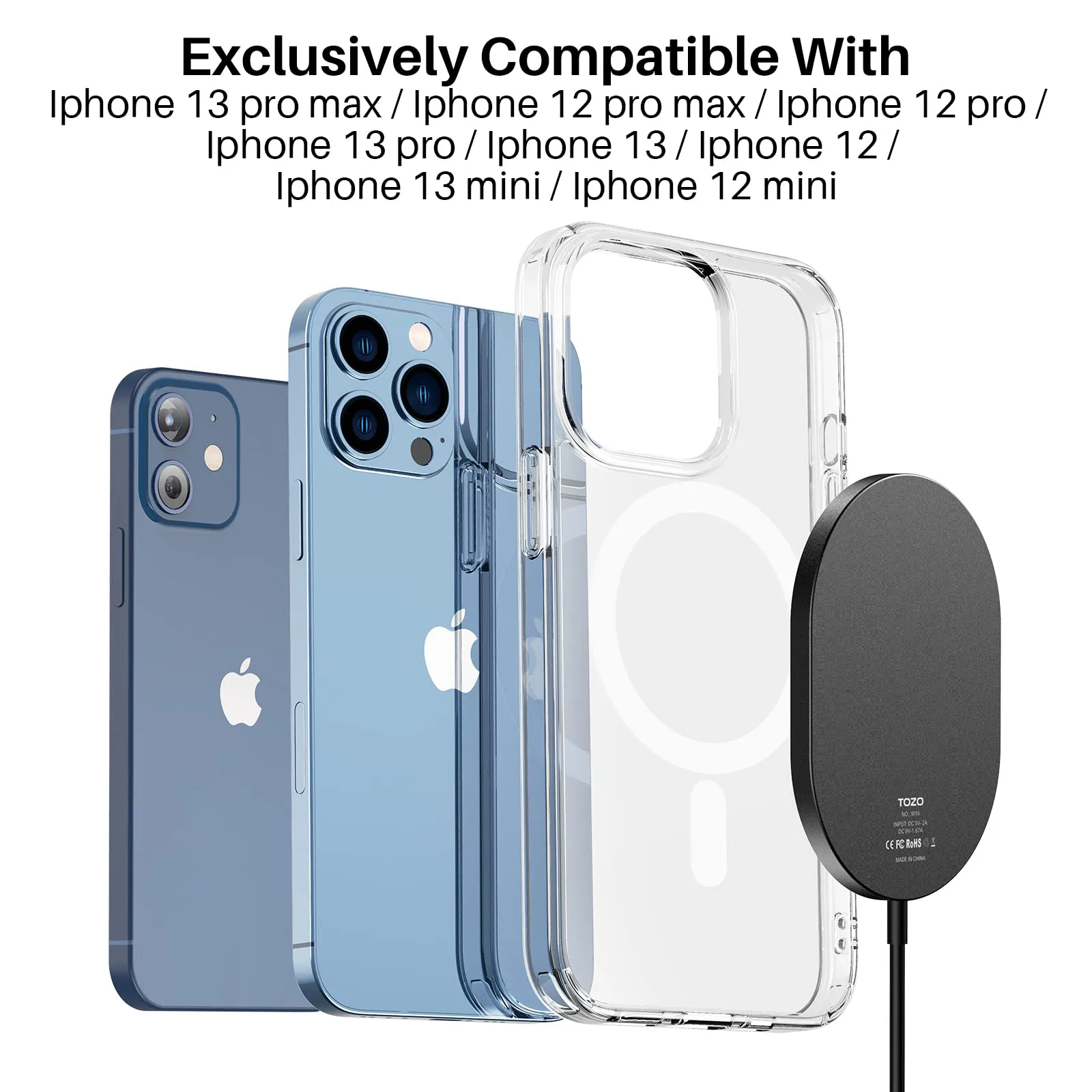 TOZO W10 Magnets Wireless Charger - Image 4