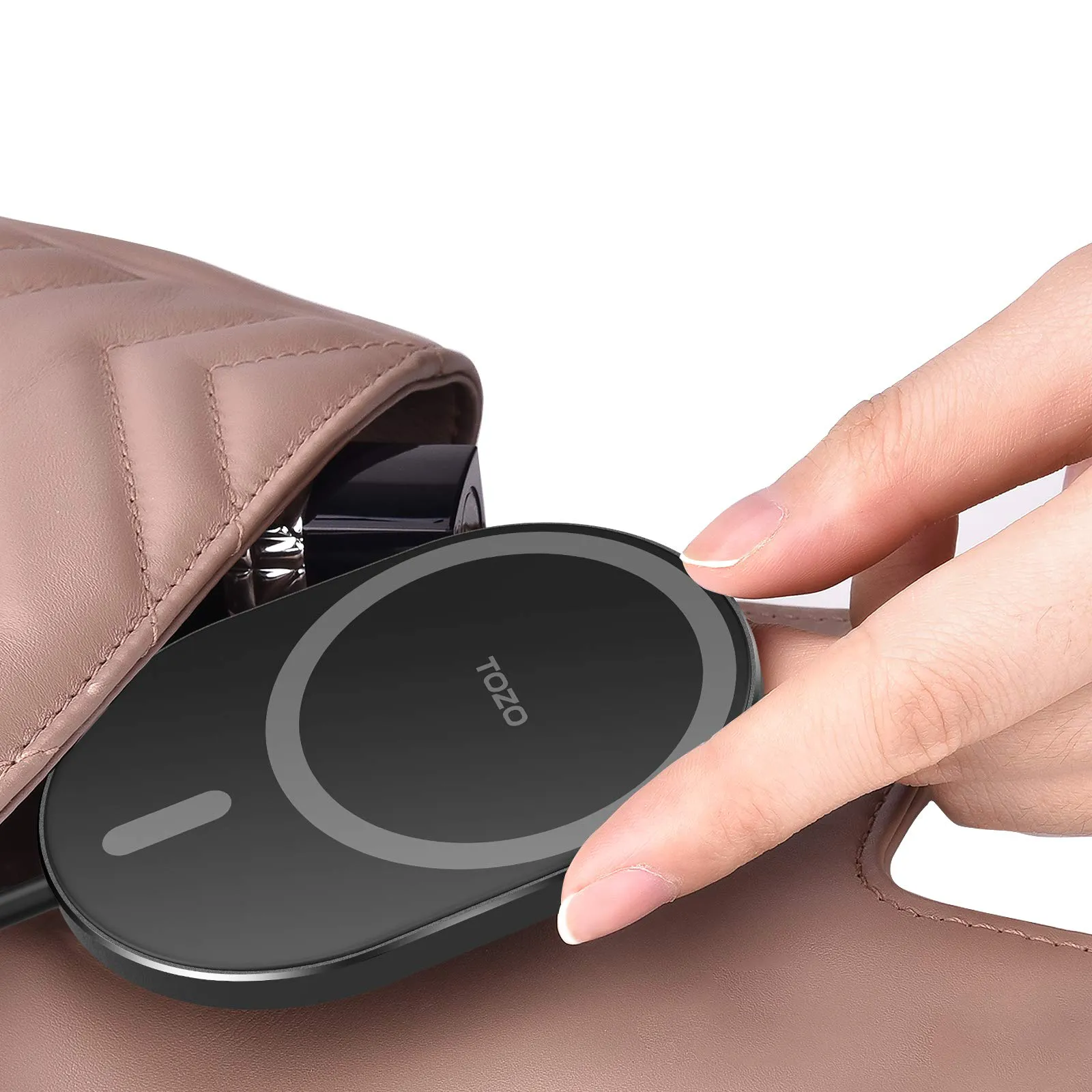 TOZO W10 Magnets Wireless Charger - Image 6
