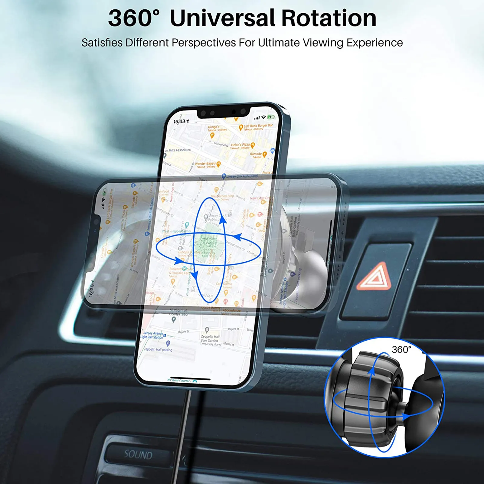 TOZO W8 Wireless Car Charger - Image 5